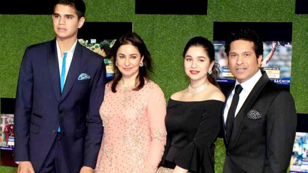 Sachin Tendulkar family