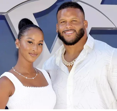 Aaron donald wife erica 
