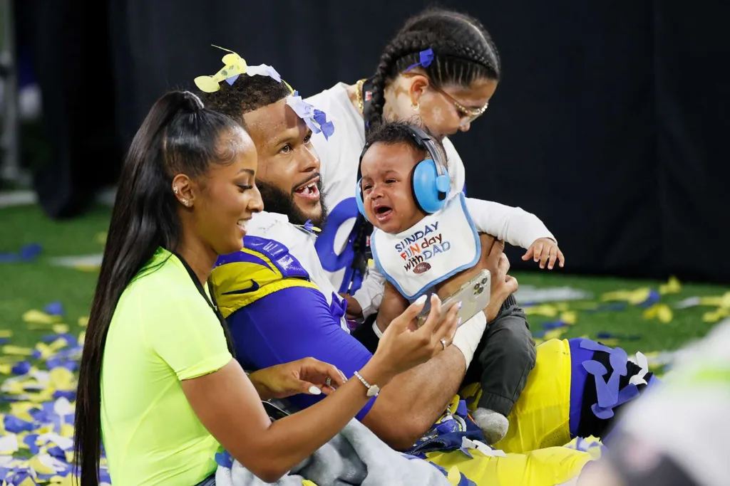 Aaron Donald wife and kids
