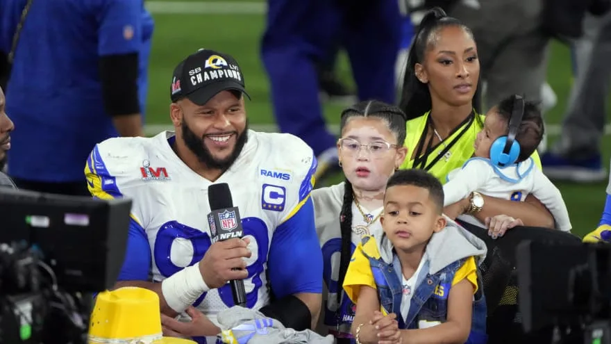 Aaron Donald wife and kids
