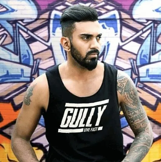 kl rahul hairstyle
