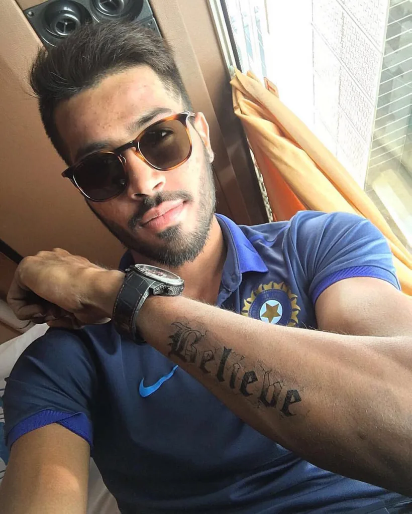 Hardik Pandya Tatto
