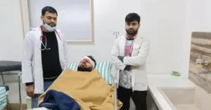 Rishabh Pant pic after met accident in Hospital