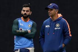 Virat with Dravid