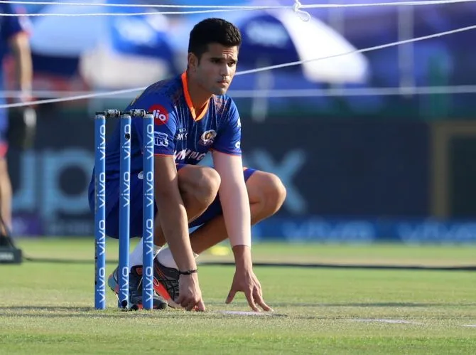 Arjun Tendulkar in Ground  