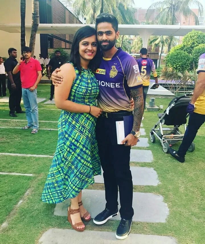 Devisha Shetty and Suryakumar yadav